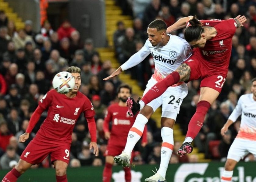 EPL: Nunez's First Anfield Goal Enough To Secure Win For Liv