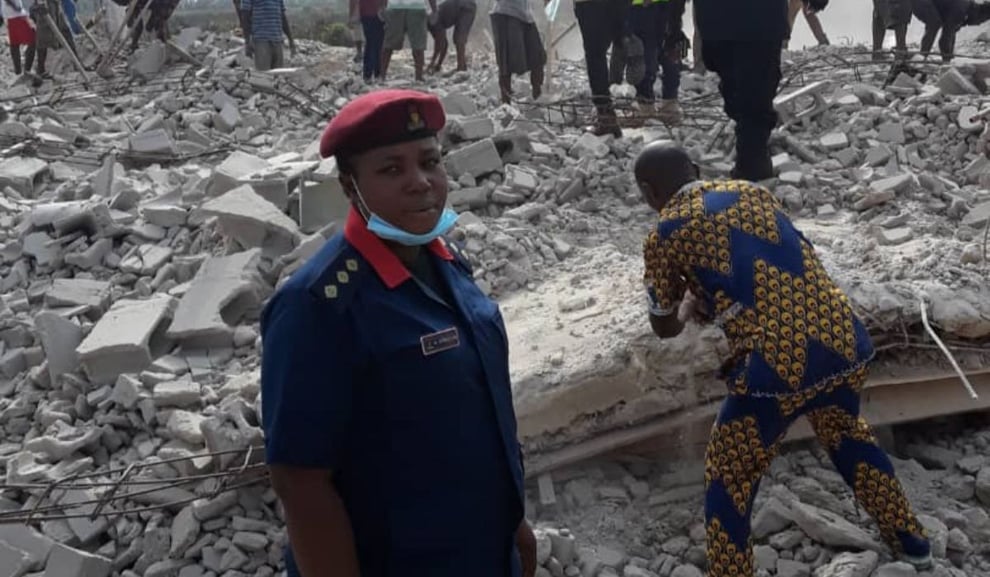 Three Feared Dead As Two-Storey Building Collapses In Rivers