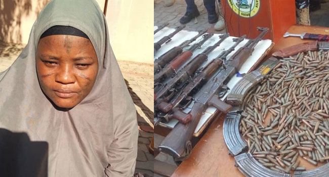 Police Apprehend Woman Conveying Ammunition To Bandits In Za