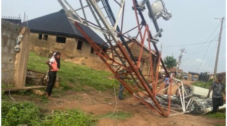 Ibadan Residents Lament Mast Collapse