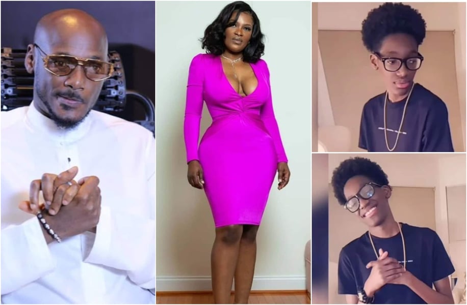 2Baba Idibia’s Son Graduates From Middle School 