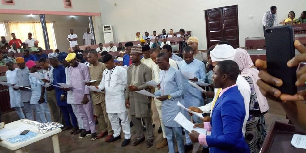 Oyo Commissioner Presents letter To 32 Youth Parliamentarian