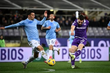 Fiorentina defeat Lazio 2-1 in frenetic Serie A clash