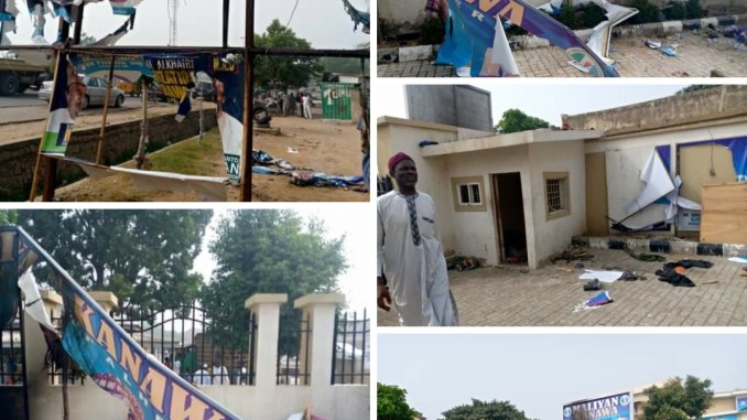 Hoodlums Burn Rival Gubernatorial Campaign Office To Ashes I