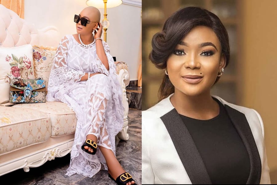 Actress Rachael Okonkwo Goes Bald, Anita Joseph, Chacha Eke 