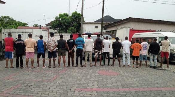 EFCC Arrests Yahoo Boys In Owerri