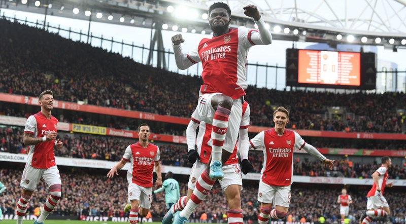 EPL: Arsenal Back In Top Four After Comfortable Win Over Lei