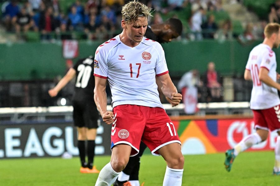 UEFA Nations League: Larsen's Late Goal Guides Denmark Past 