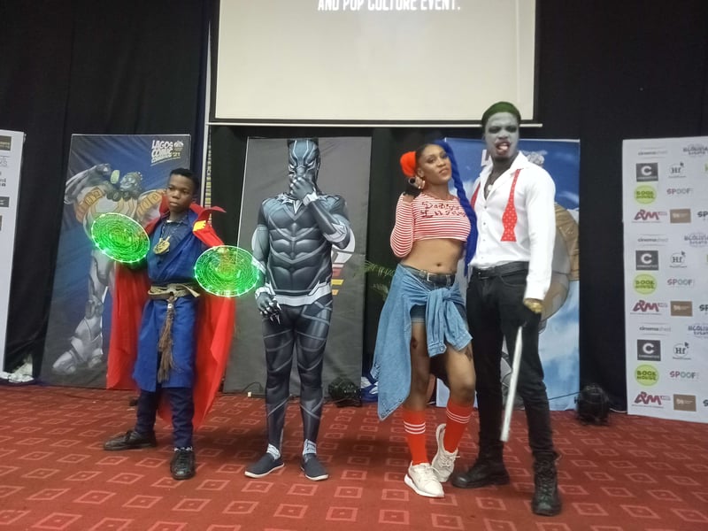 Photo News From The 2021 Lagos Comic Convention