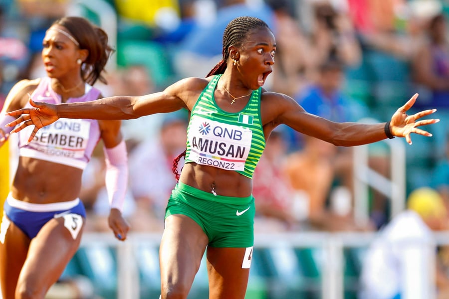 Tobi Amusan Breaks Two World Record To Claim Gold At World C