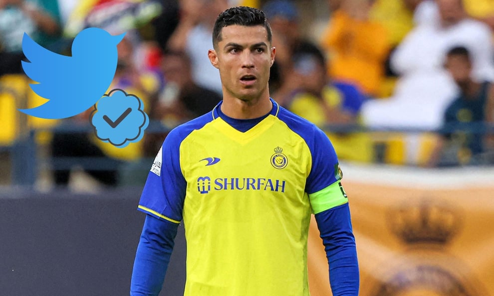 Twitter Removes Ronaldo's Blue Badge Over Subscription Plans