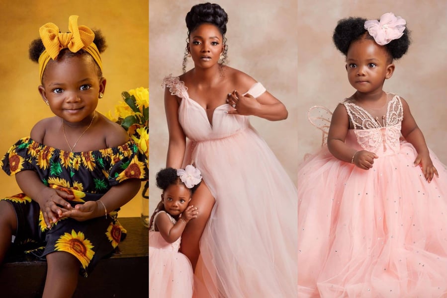 Singer Simi Celebrates Daughter As She Turns Two