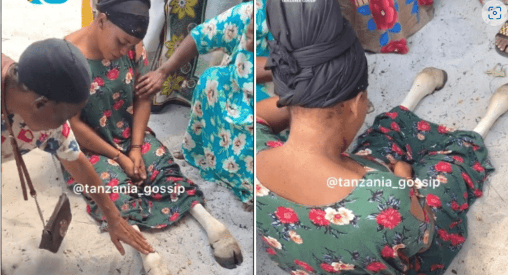 VIDEO: Lady Transforms To Cow After Sleeping With Married Ma