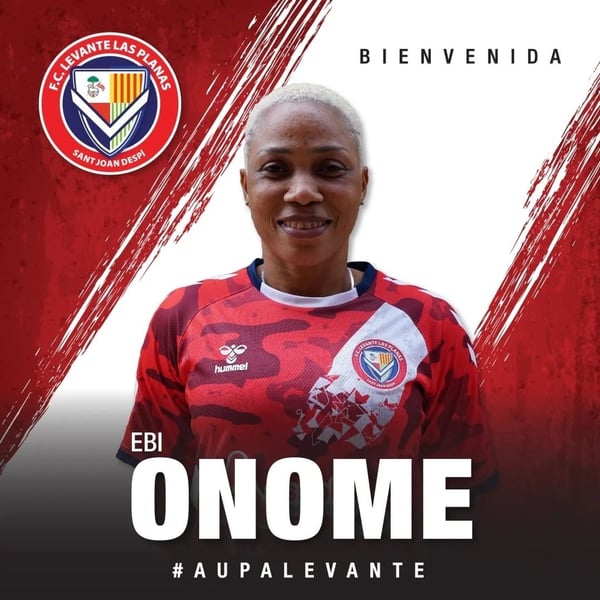 Super Falcons Captain Onome Ebi Completes Levante Las Planas