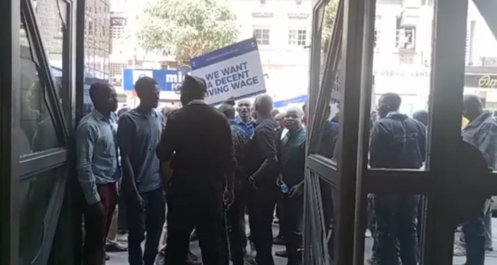 Kenya: Private Security Guards Protest In Nairobi