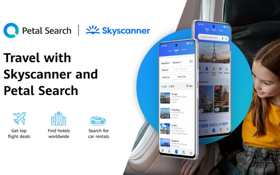 Huawei Partners Skyscanner To Provide New Flight Capabilitie