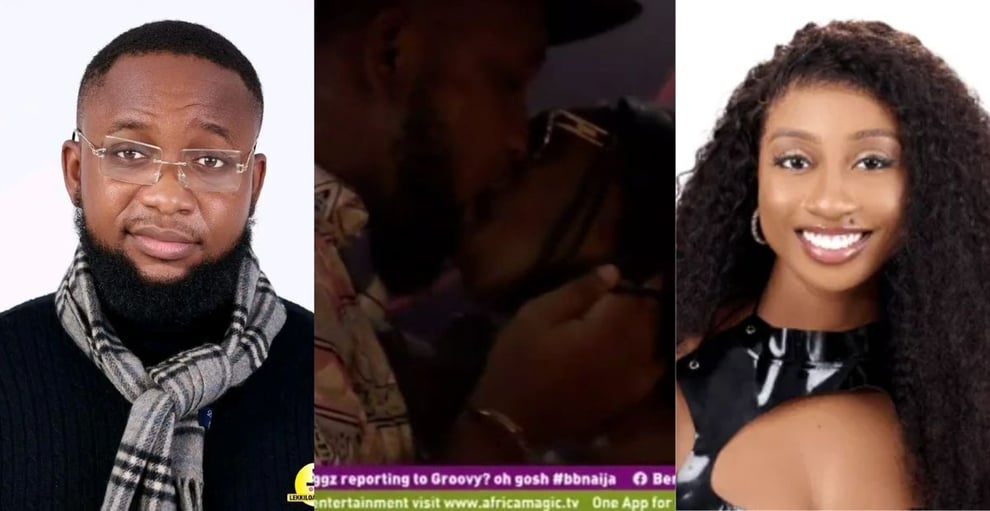 BBNaija Season 7: Watch As Doyin, Cyph Share Passionate Kiss