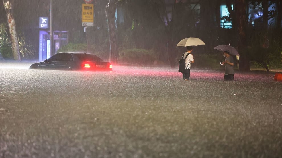 Seven Dead, Six Missing As Heavy Rain Hits South Korea’s S