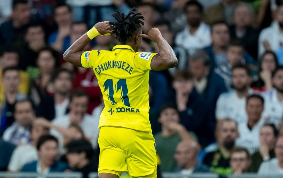 La Liga: Chukwueze's Brace Stun Madrid As Villarreal Move 5t