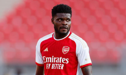 Partey Back In Arsenal Training Ahead Of Lens Clash