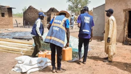 Yobe SEMA provides relief items to victims of communal clash
