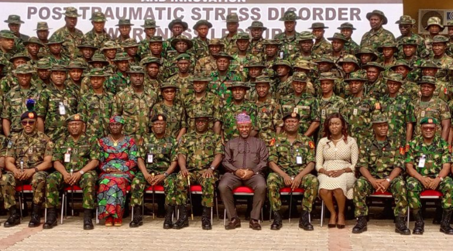 Nigerian Army Lectures Personnel On PTSD