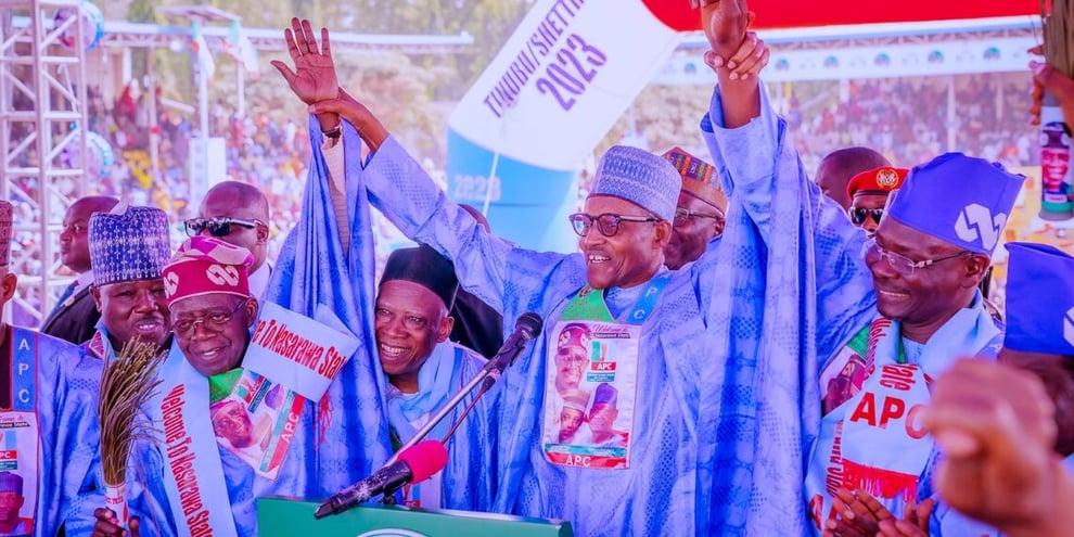 2023 Election: President Buhari To Champion Tinubu Rally In 