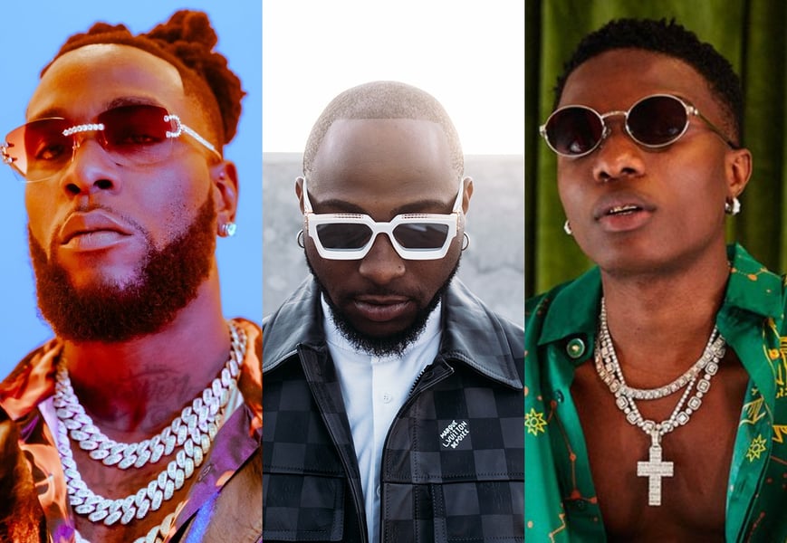 AFRIMA 2023: Burna Boy, Davido, Wizkid Emerge Winners