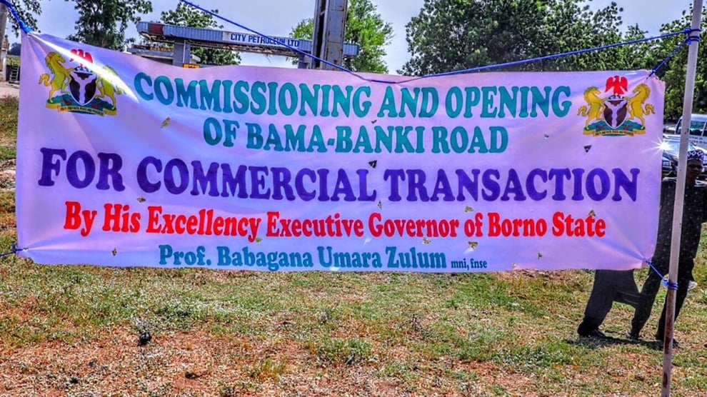 Bama-Banki Border Road Opening Excites Borno Commuters