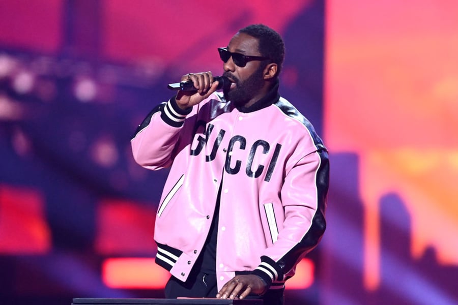 2022 Brit Awards: How Idris Elba Suffered Wardrobe Malfuncti