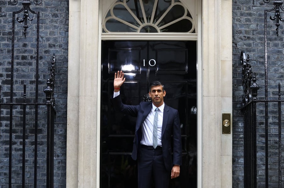 Rishi Sunak Takes Office As UK's Prime Minister 