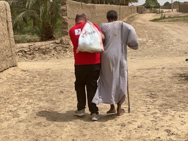 Turkish Red Crescent Helps Sudan Amid Floods