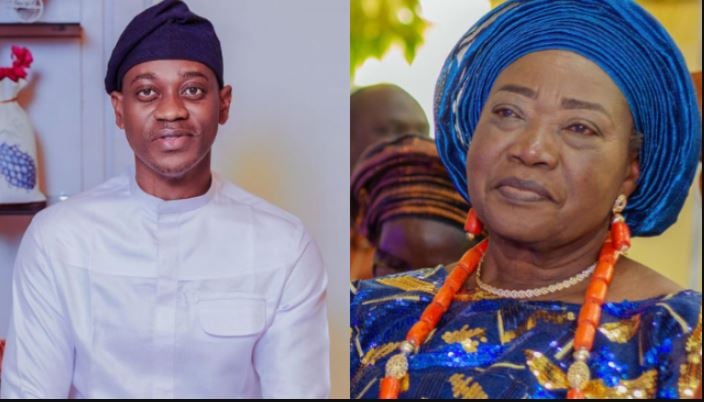 Actor Lateef Adedimeji Celebrates Mother's Birthday  With Lo