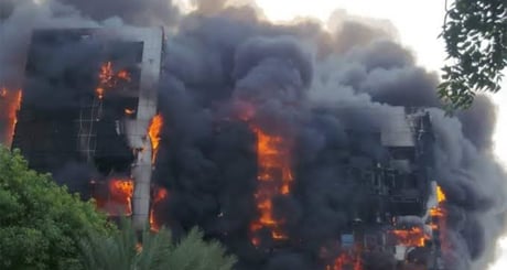 Sudan: Flames Destroy Landmark Tower As War Enters Sixth Mon