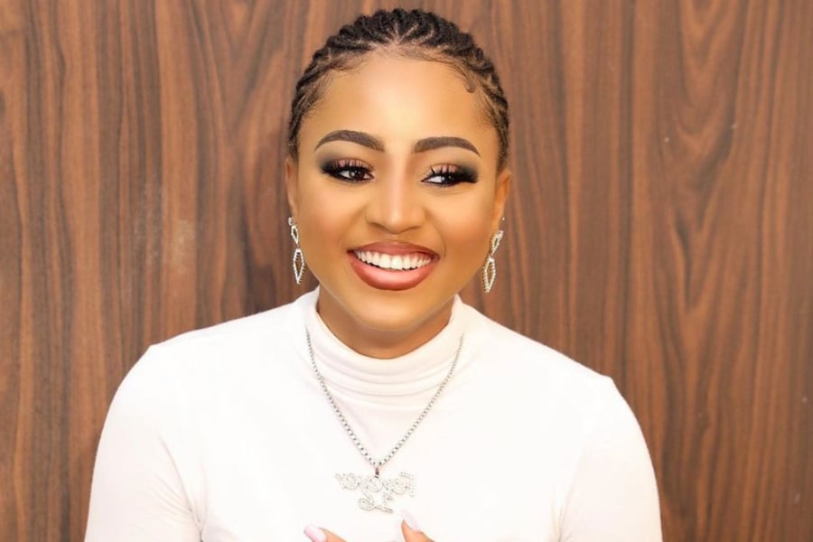 Regina Daniels Replies Critics Who Said She Married Her Gran