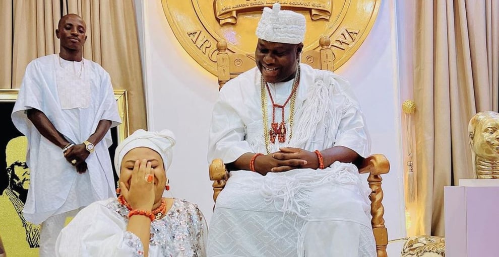 Nkechi Blessing Gushes Over The Ooni Of Ife