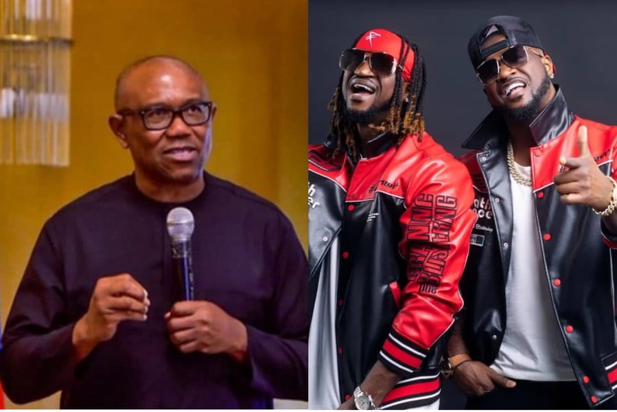 Watch P-Square Perform At Peter Obi Campaign Rally [Video]