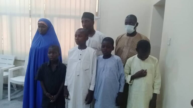 Kano Government Reunites Four Kidnapped Children With Parent