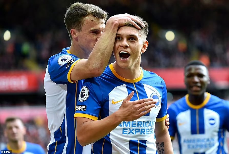 EPL: Trossard Denies Liverpool As Brighton Share Point At An