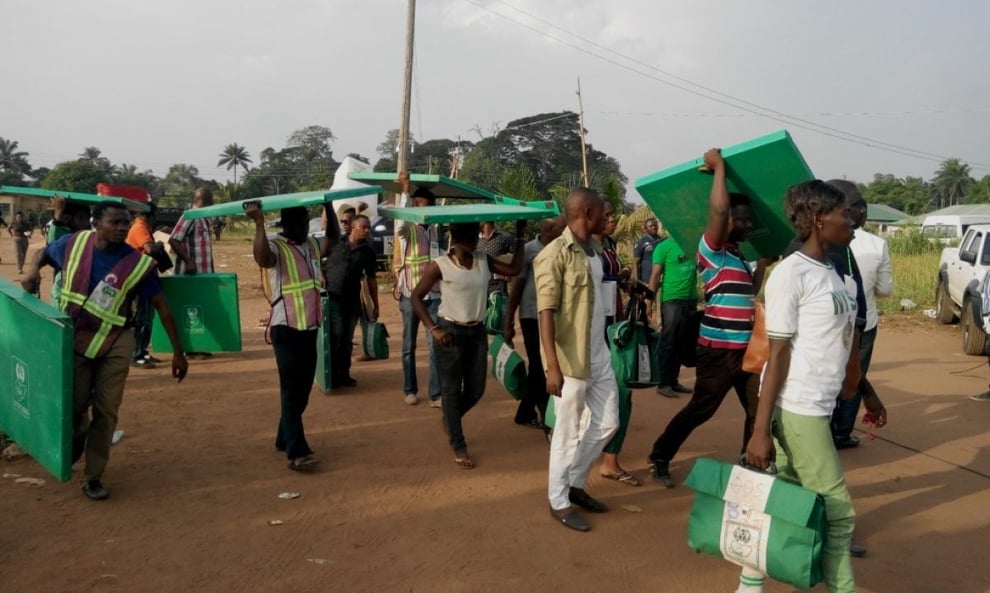 Anambra INEC Ad-Hoc Staff Protest Non-Payment Of Allowances