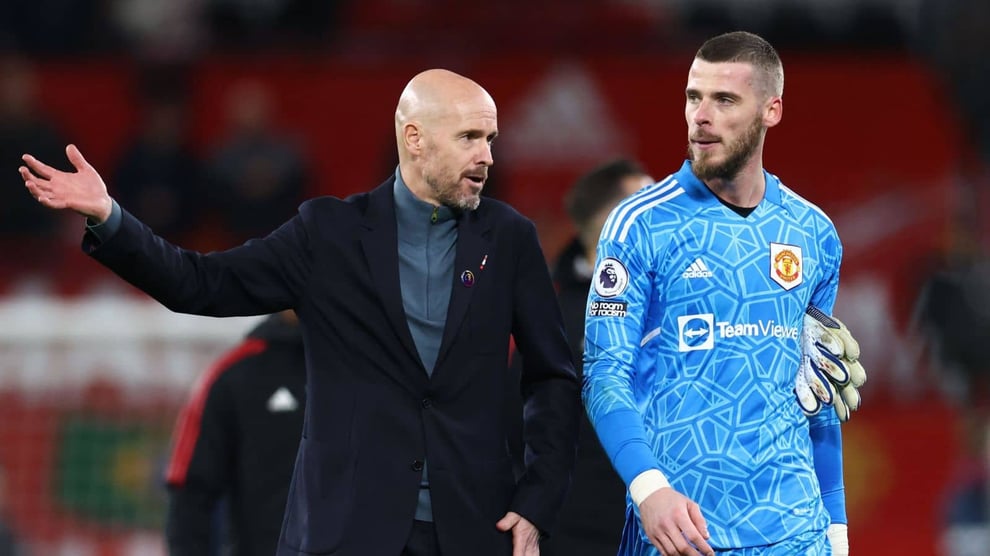 EPL: Ten Hag Praises De Gea Despite Costly Mistake