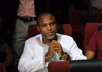 Nnamdi Kanu Pleads Not Guilty To FG's Amended Charges
