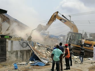 Scores of Ibadan houses demolished by Oyo government 