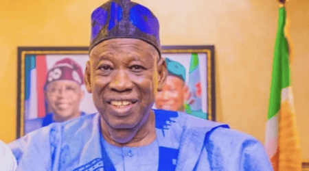 Ganduje describes suspension from APC as African drama