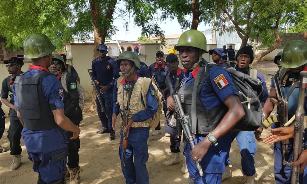 NSCDC Parades Man Who Allegedly Swindled Businesswoman Of N8