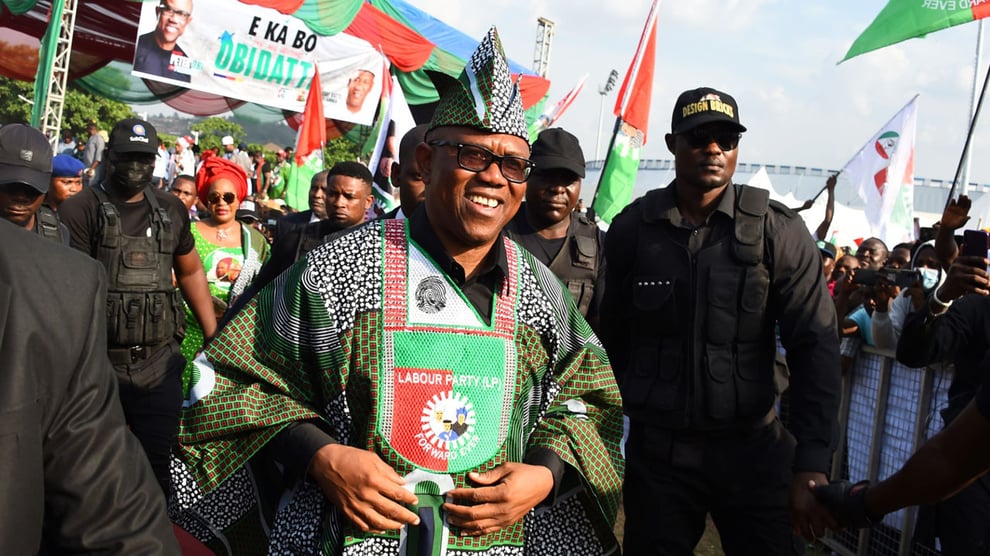 Peter Obi Asks Nigerians To Destroy APC, PDP’s Killer Stru