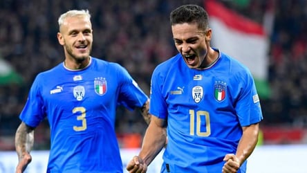 Italy endure scary moment in Macedonia match as Netherlands 