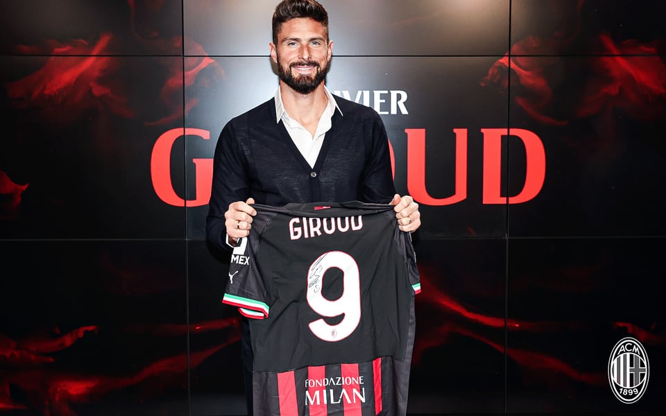 AC Milan Reward Giroud With Contract Extension After UCL Sem