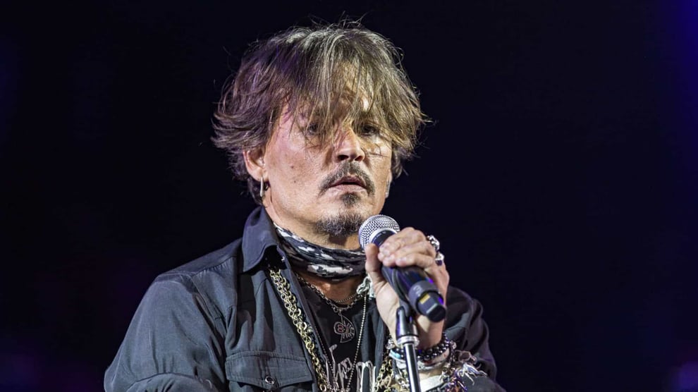 Johnny Depp Walks The Stage For First Time After Trial 