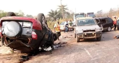Kaduna-Abuja expressway accident leaves one dead, 3 injured,